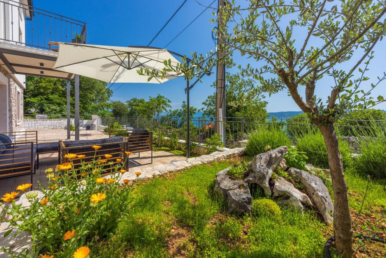 Villa Antani With Heated Pool, Sauna & Jacuzzi Crikvenica Exterior foto