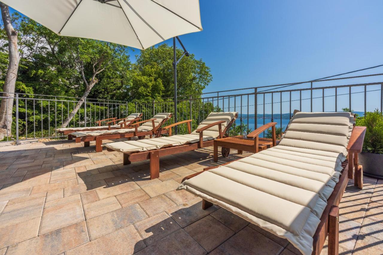Villa Antani With Heated Pool, Sauna & Jacuzzi Crikvenica Exterior foto