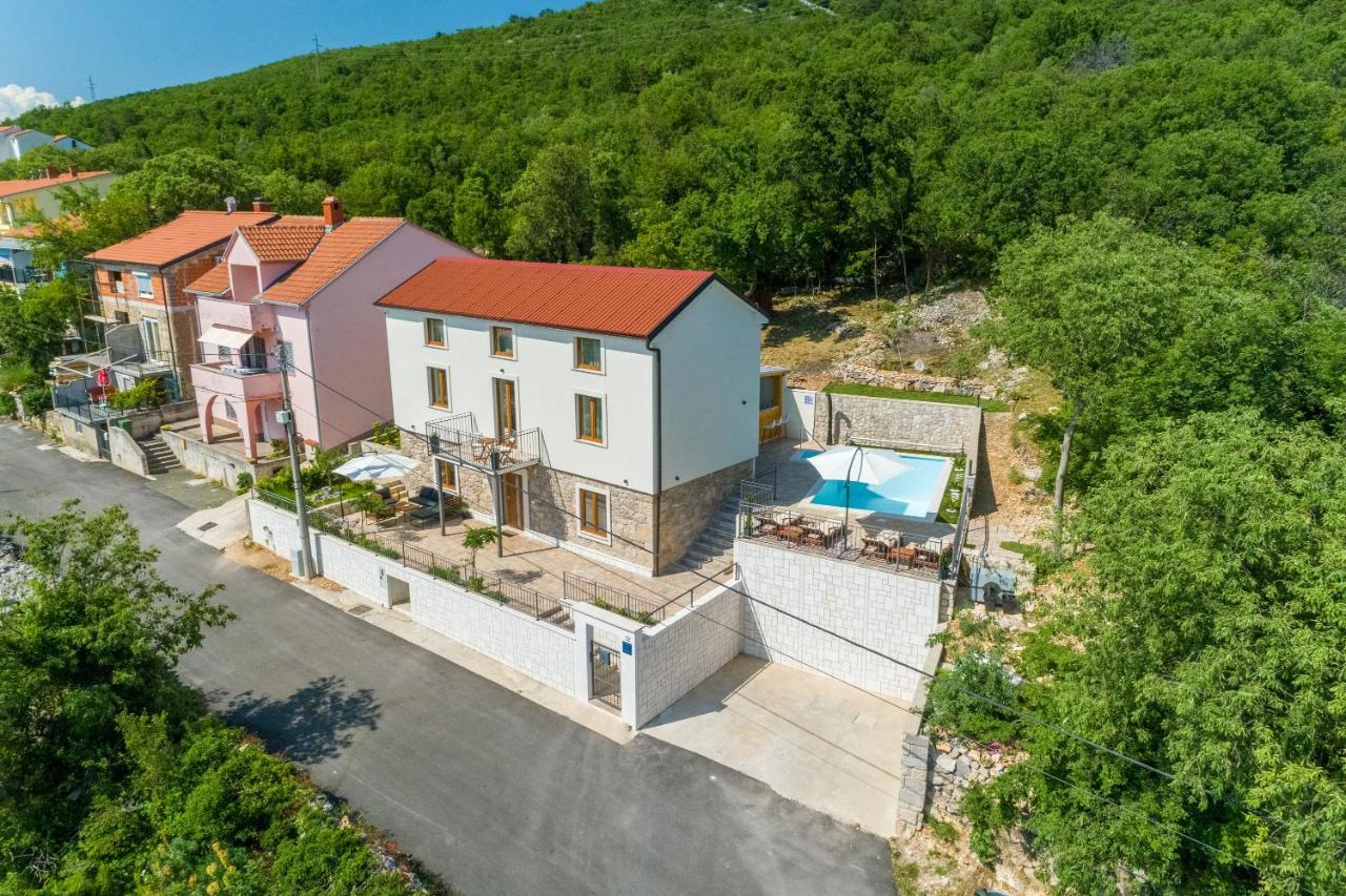 Villa Antani With Heated Pool, Sauna & Jacuzzi Crikvenica Exterior foto